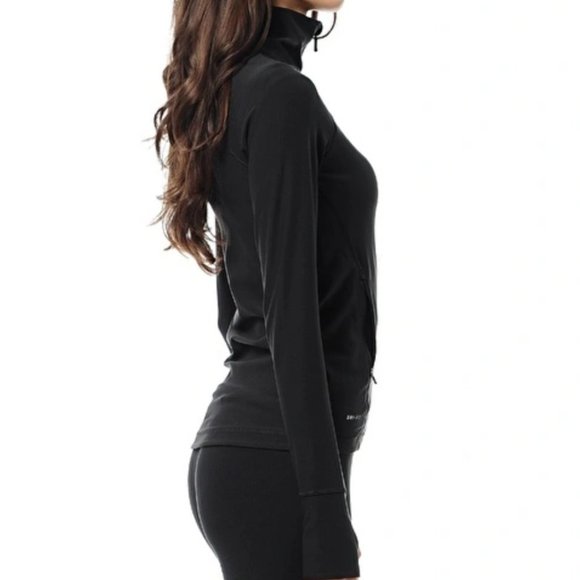 Nike Legend 2.0 Poly Full-Zip Long Sleeve Women's Jacket - Picture 4 of 10
